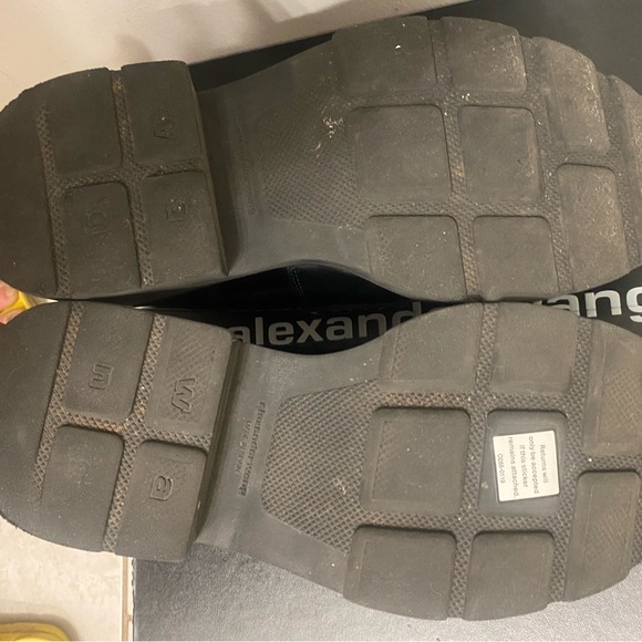 ALEXANDER WANG BLACK CARTER PLATFORM LOAFER - Picture 8 of 10